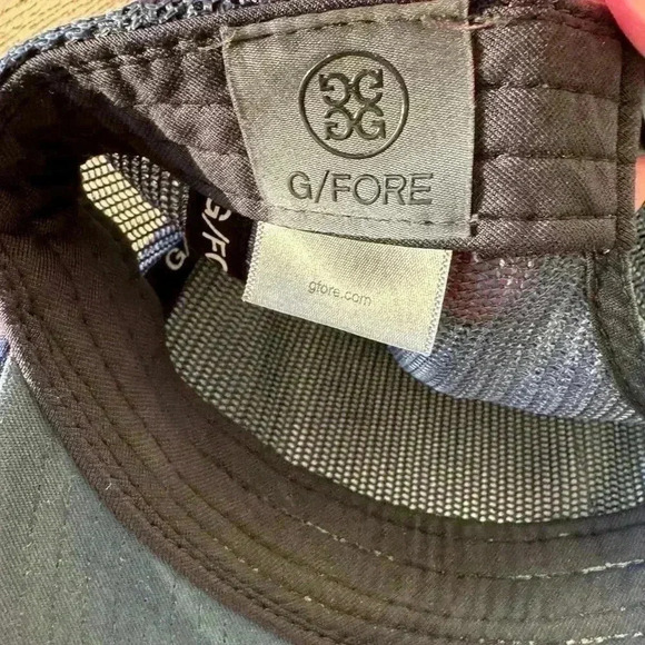 G/fore Can't Break 80 Trucker Snapback Hat - Navy - Picture 3 of 4